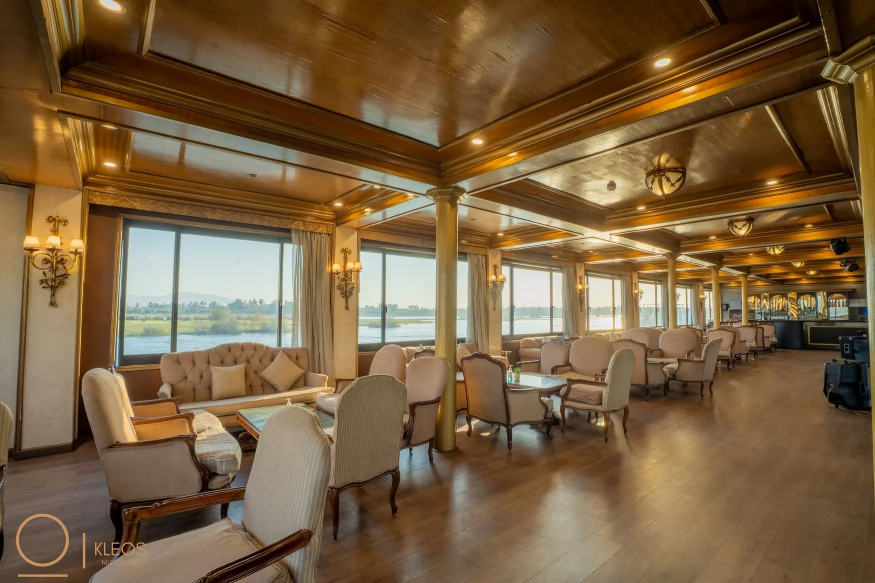 Exterior view of the MS Kleos Nile Cruise Nile cruise ship